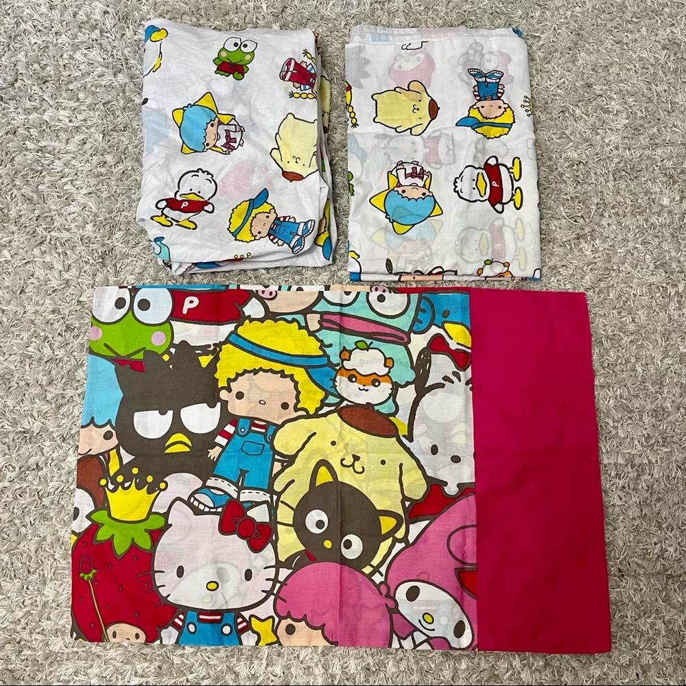 Sanrio and friends bedding